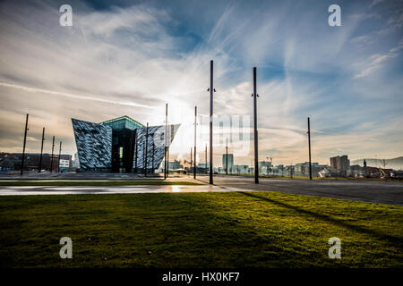 Titanic Belfast Stockfoto
