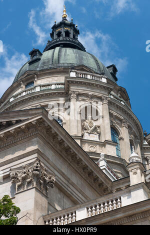 Die St.-Stephans Basilika, in der alten Stadt von Budapest. Stockfoto