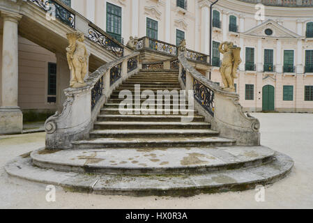 Das Rokoko-Schloss Esterhazy in Fertod gelegen, auch genannt das ungarische Versailles Stockfoto