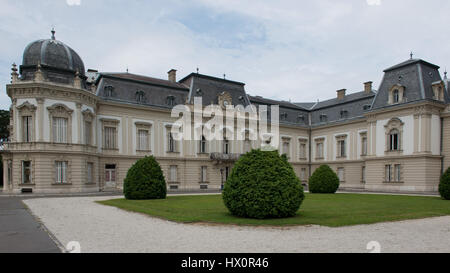 die Festetics Palace, ein Barockschloss in Keszthely am Plattensee in Ungarn Stockfoto