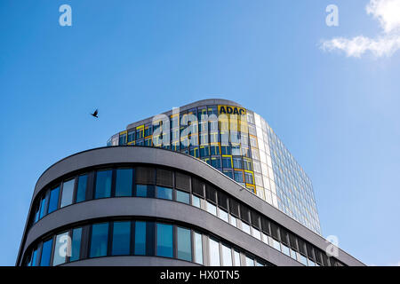 Deutscher Automobil-Club ADAC zentrale Gebäude in München, Deutschland Stockfoto