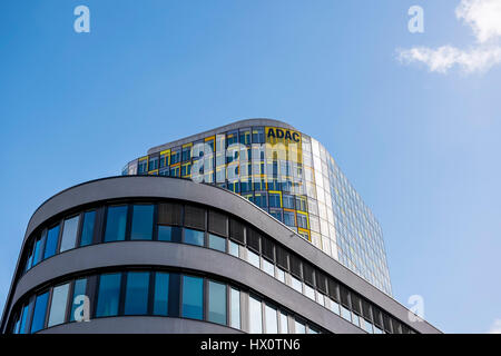 Deutscher Automobil-Club ADAC zentrale Gebäude in München, Deutschland Stockfoto