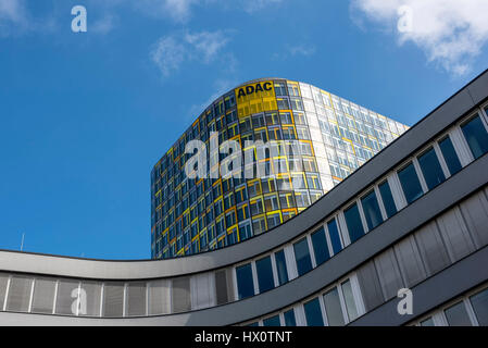 Deutscher Automobil-Club ADAC zentrale Gebäude in München, Deutschland Stockfoto