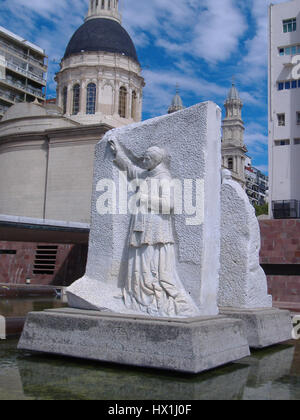 Estatuas de Lola Mora 8 Stockfoto