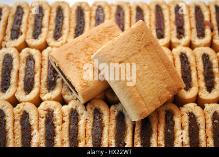 Fig-Cookies Stockfoto