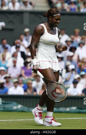 SERENA WILLIAMS USA USA WIMBLEDON LONDON ENGLAND 22. Juni 2010 Stockfoto