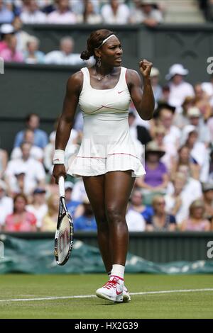 SERENA WILLIAMS USA USA WIMBLEDON LONDON ENGLAND 22. Juni 2010 Stockfoto