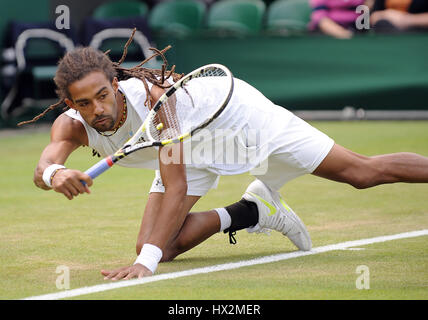 DUSTIN BROWN Deutschland Tennisspieler der ALL ENGLAND TENNIS CLUB WIMBLEDON LONDON ENGLAND 26. Juni 2013 Stockfoto