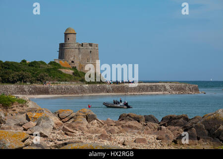 Tahitou Insel (Nord-West-Frankreich): Vauban-Festung Stockfoto