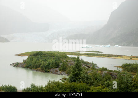 USA Alaska, Tongass National Forest, Mendenhall Gletscher Recreation Area, Reiseziel Stockfoto