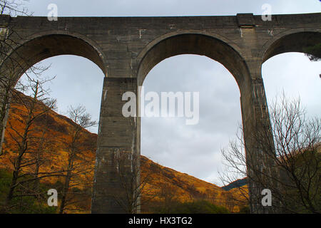 Glenfinnan Viadukt, Schottland Stockfoto