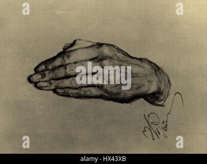 Iwan IV Hand von I. Repin (1904, Atheneum) Stockfoto