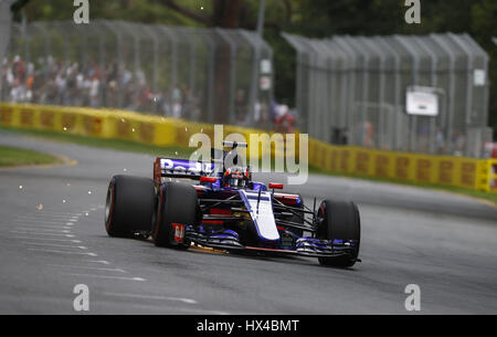 Melbourne, Australien. 24. März 2017. Melbourne, Victoria: Motorsport: FIA Formel 1 Weltmeisterschaft 2017 am 25. März 2017, Melbourne: FIA Formula One World Championship, australische Formel 1 Grand Prix im Albert Park am 24. März 2017 in Melbourne, Australien. (Foto: Hoch Zwei) | Nutzung weltweit Credit: Dpa/Alamy Live-Nachrichten Stockfoto