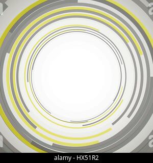 Konzentrische Kreise abstrakte element Stock Vektor