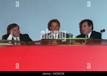 PRESCOTT BLAIR & braun ARBEITSPARTEI Konferenz 1999 4. Oktober 1999 Stockfoto