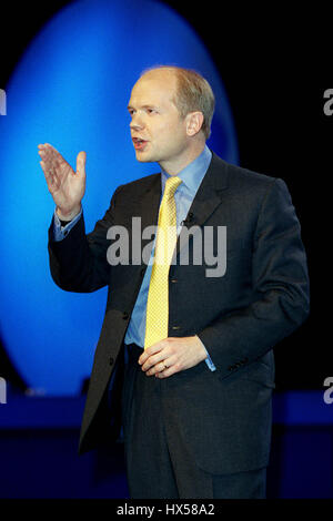 WILLIAM HAGUE MP konservative PARTEICHEF 13. Oktober 1998 Stockfoto