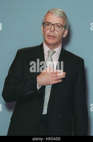 JOHN MAJOR MP Premierminister 17. Oktober 1996 Stockfoto