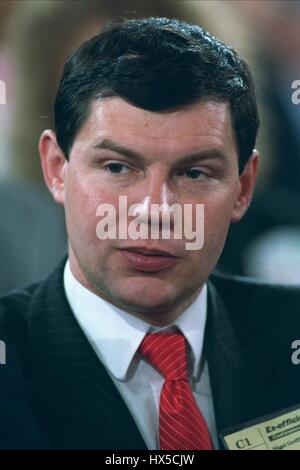 NIGEL GRIFFITHS MP ARBEITSPARTEI EDINBURGH SOUTH 8. Juni 1991 Stockfoto