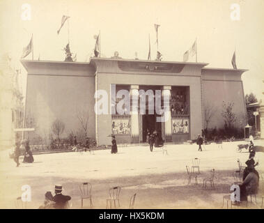 Pavillon der Suez Canal Company, Paris Ausstellung, 1889 Stockfoto