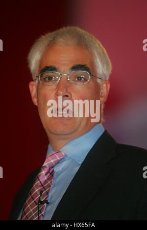 ALISTAIR DARLING MP SEC STATE TRANSPORT & Schottland 27. September 2004 die BRIGHTON CENTRE BRIGHTON ENGLAND Stockfoto