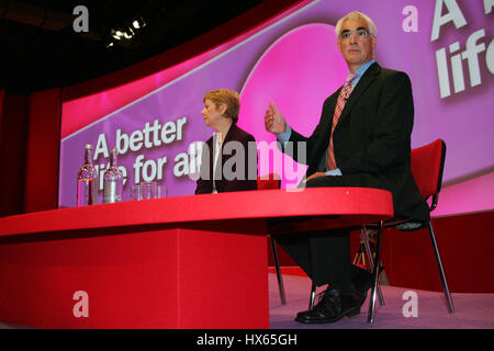 ALISTAIR Liebling MP s STATE TRANSPORT & SCOTLAN 27. September 2004 die BRIGHTON CENTRE BRIGHTON ENGLAND Stockfoto