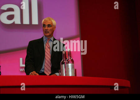 ALISTAIR Liebling MP s STATE TRANSPORT & SCOTLAN 27. September 2004 die BRIGHTON CENTRE BRIGHTON ENGLAND Stockfoto