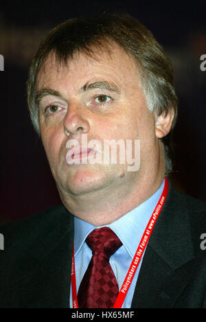 ANDREW SMITH MP ARBEITSPARTEI 3. Oktober 2002 LABOUR PARTY CONFERENCE 2002 BLACKPOOL ENGLAND Stockfoto