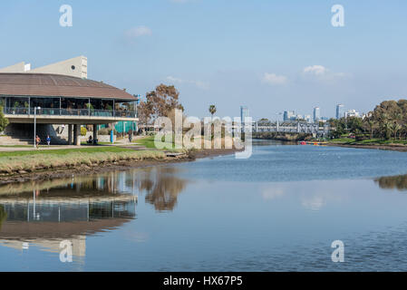 Parken Sie Hayarkon, Tel Aviv-Yafo, Israel Stockfoto