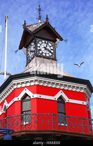 Uhrturm an der Waterfront, Cape Town, Südafrika Stockfoto