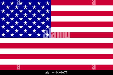 Amerikanische Flagge Stock Vektor