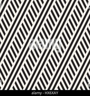 Interlacing parallele Streifen. Monochrome Musterdesign Vektor. Stock Vektor