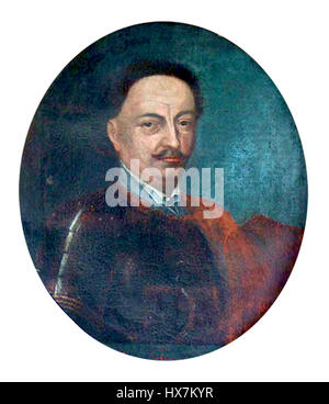 Stanislaw Herakliusz Lubomirski (1642 1702) keine Frame-Oval Stockfoto