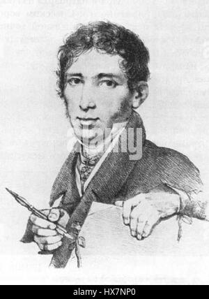 Der Titel erscheint in kyrillischer oder einer anderen nicht-lateinischen Schrift, die auf ein Werk oder einen historischen Kontext verweisen kann. Für eine genaue Unterschrift und ein genaues Verständnis des Themas ist weitere Klärung erforderlich. Stockfoto