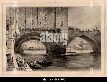 Vue Prise Sous le Pont du ändern Stockfoto