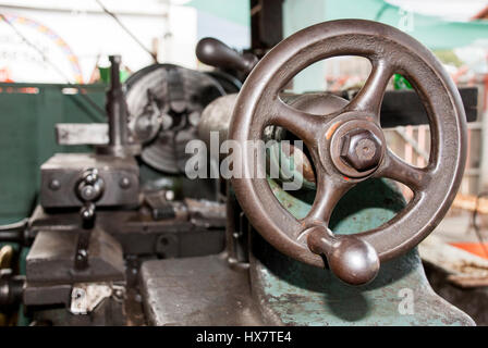 In einem alten Wagen Fabrik - Fabrica de Carretas Eloy Alfaro - Costa Rica Stockfoto
