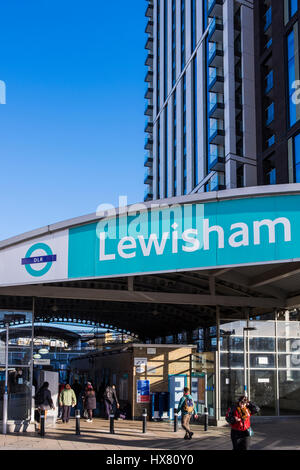 Lewisham Stadtzentrum entfernt im Südosten von London, England, Vereinigtes Königreich Stockfoto