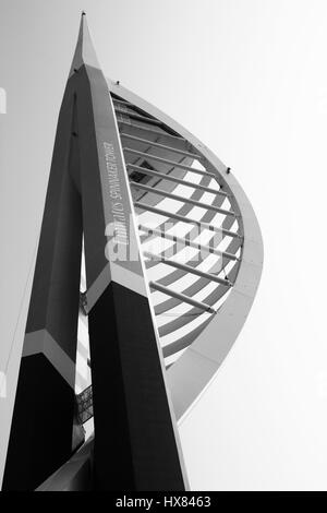 Spinnaker tower Stockfoto