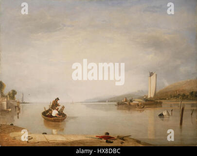 Sir Augustus Wall Callcott Dead Calm Stockfoto