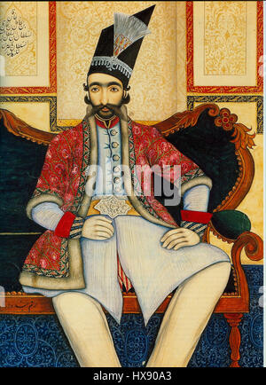 Muhammad Isfahani Nasir Ad Din 1850 s Hermitage S Peterburg Stockfoto