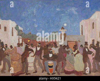 Pedro Figari Candombe 2 Stockfoto