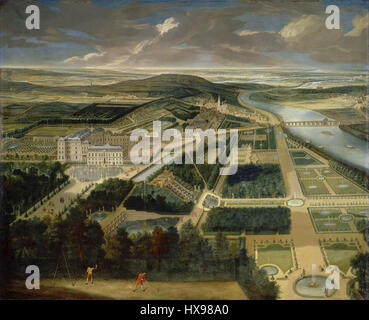 Parc de Saint Cloud Allegrain 1675 Stockfoto