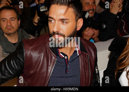 Paris, Frankreich. 25. März 2017. Thomas Vergara besucht 37. Auflage der Buchmesse Paris. Bildnachweis: Bernard Menigault/Alamy Live-Nachrichten Stockfoto