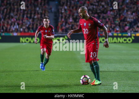 25. März 2017. Lissabon, Portugal. Portugals Stürmer Ricardo Quaresma (20) während der FIFA-WM-Qualifikation 2018 zwischen Portugal und Ungarn Credit: Alexandre de Sousa/Alamy Live News Stockfoto