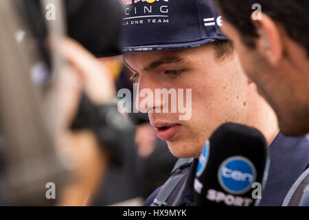 Melbourne, Australien. 26. März 2017. Max Verstappen während der 2017 Formel 1 Rolex australischen Grand Prix, Australien am 26. März 2017. Bildnachweis: Dave Hewison Sport/Alamy Live-Nachrichten Stockfoto