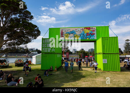 Melbourne, Australien. 26. März 2017.  Innerhalb der Tore während der 2017 Formel 1 Rolex Australian Grand Prix, Australien am 26. März 2017. Bildnachweis: Dave Hewison Sport/Alamy Live-Nachrichten Stockfoto