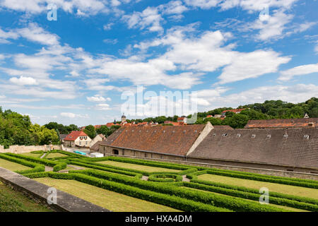 St. Ulrich Barockgarten Stockfoto