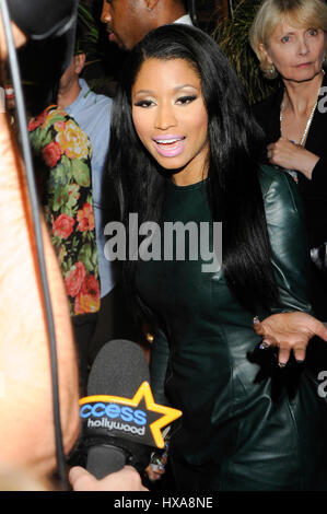 Nicki Minaj besuchen die Republik Datensätze offizielle MTV VMA After-Party im Projekt LA am 24. August 2014 in Los Angeles, Kalifornien. Stockfoto