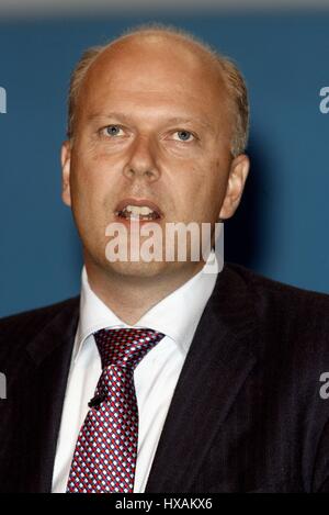 CHRIS GRAYLING MP Schatten VERKEHRSMINISTER 2. Oktober 2006 BICC BOURNEMOUTH ENGLAND Stockfoto