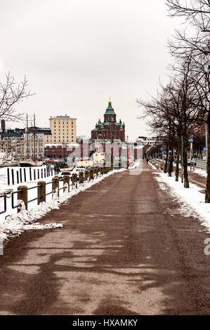 Uspenskij Kathedrale, Helsinki Stockfoto