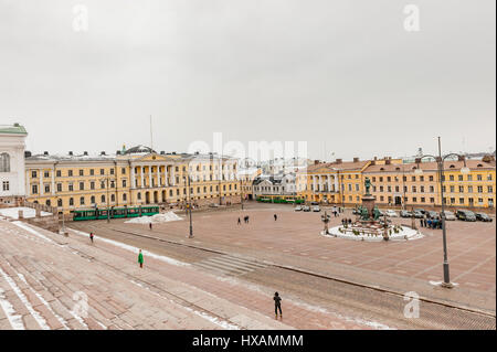 Regierungspalast, Helsinki Stockfoto